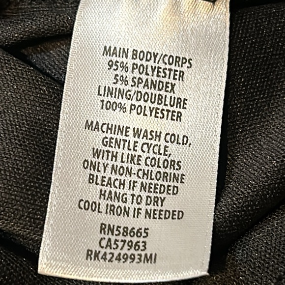 Free press sheer snakeskin print over solid black lining sexy body hugging midi - Picture 5 of 5